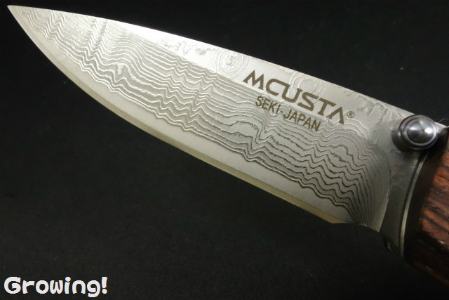 ナイフ ナイフ エムカスタ MCUSTA SHINRA 霞 ダマスカス鋼 MC-0031D