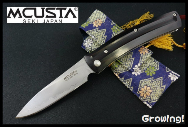新品未使用　MCUSTA　エムカスタ　ナイフ マネークリップ　葵 ナイフショップ グローイング！□MCUSTA【エムカスタ】□ MC