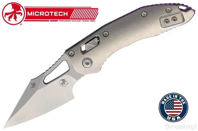Microtech【マイクロテック】■ 「M-スティッチ」 【M390MK】【Ram-Lok】【チタニウム】M-Stitch 169MRL-10MS3 折りたたみ アメリカ製  【配送料無料】