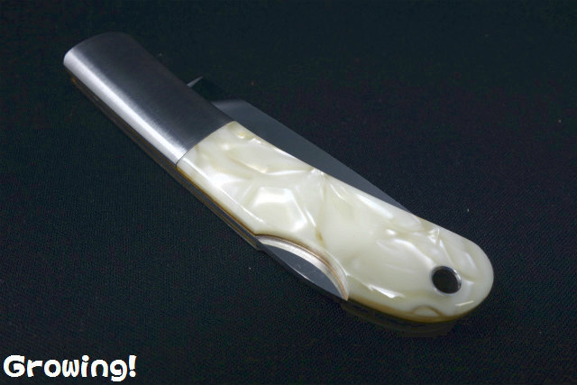 日本製 永久保証 MOKI モキ ナイフ プライアントアロー 白蝶貝 MK100 プライアント・アロー | モキナイフ（MOKI KNIFE）岐阜県関市の