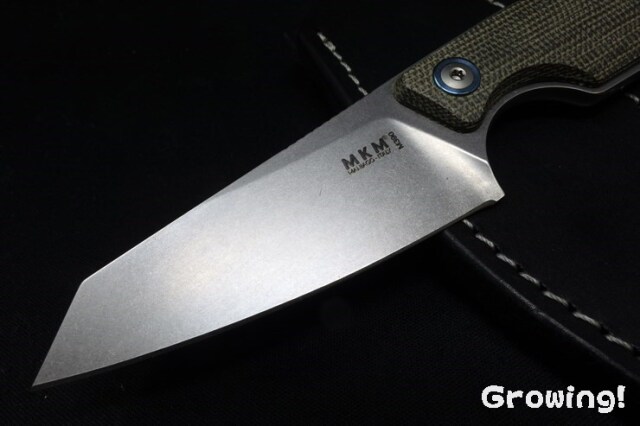 ナイフショップ グローイング！□MKM□ マクロ2 【M390】【グリーン