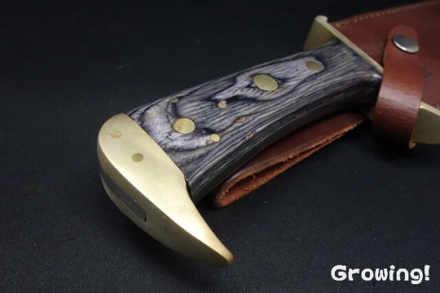 ナイフショップ グローイング！□「大型セーブル ボウイ」【ステンレス