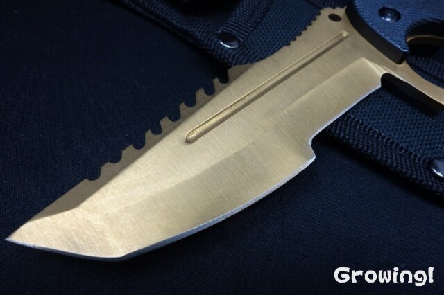 ナイフショップ グローイング！□「タクティカル ゴールド