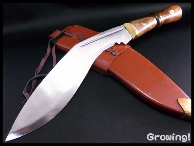 ナイフショップ グローイング！□超大型グルカ ククリ マチェット