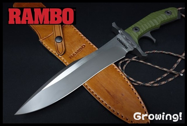 ナイフショップ グローイング！□ランボー5 ラスト・ブラッド ハート  