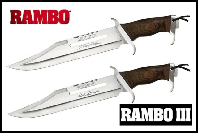 ナイフショップ グローイング！□ランボー3 公式レプリカ 【新型  