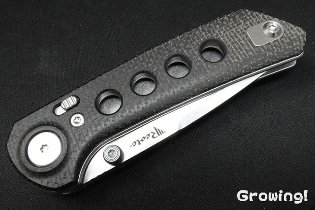 た*い様 [再度出品] アート工房K ネガティブパイプ ローレット、カット、 ナイフショップ グローイング！□Reate knives【リアートナイフ