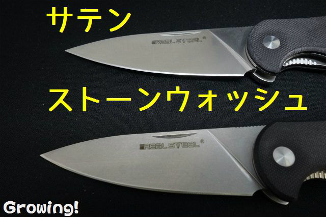 ナイフショップ グローイング！□REAL STEEL【リアルスチール】□ 「H6