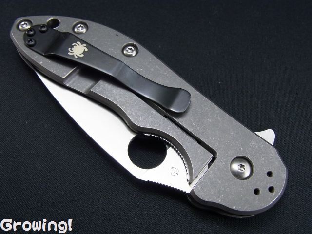 Spyderco - スパイダルコ  ドミノ ナイフショップ グローイング！□Spyderco【スパイダルコ