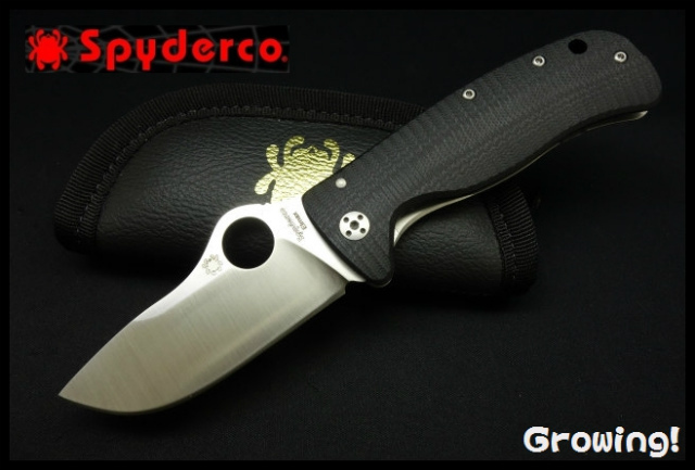 ナイフショップ グローイング！□Spyderco【スパイダルコ
