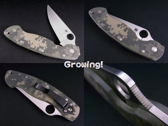 ナイフショップ グローイング！□Spyderco【スパイダルコ 