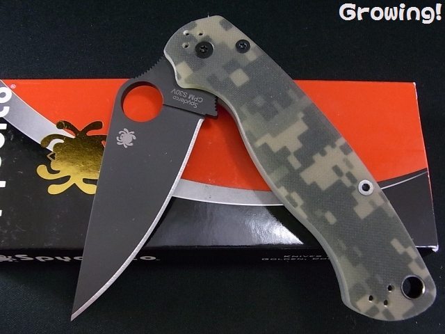 ナイフショップ グローイング！□Spyderco【スパイダルコ】□ パラ  