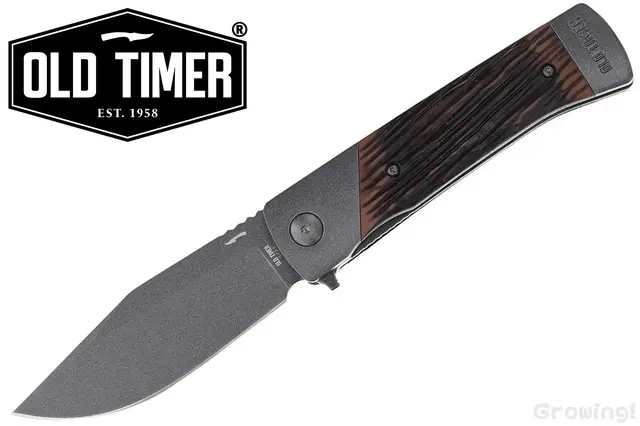 SCHRADE【シュレード】■ 「OLD TIMER」フォルダー【ステンレス】【ラグジュウッド】折りたたみナイフ