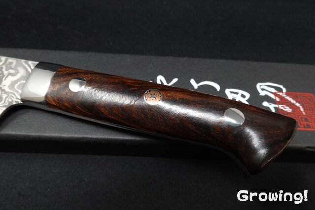 佐治　包丁 打ち出し模様 18cm Amazon | 佐治武士 文化包丁 180mm SRS13 粉末ハイス鋼 ダマスカス