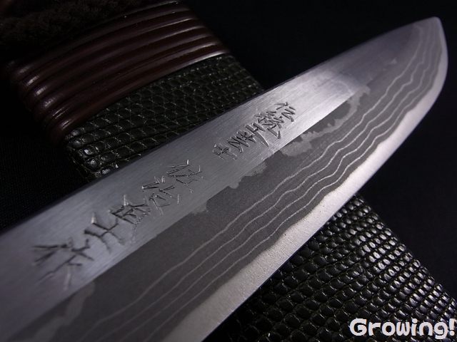 ナイフショップ グローイング！□佐治武士【さじ たけし】□ 青トカゲ  