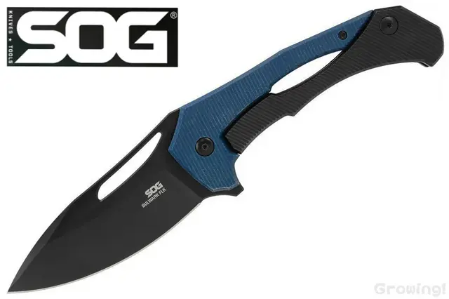 SOG【ソグ】■ ブルワーク FLK ブルー【D2】【フリッパー】【マイカルタ】Bulwark SOG-14-24-01-57 折りたたみ