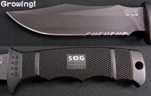 ナイフショップ グローイング！□SOG【ソグ】□ SEAL Pup「Elite