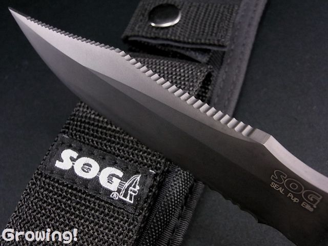 ナイフショップ グローイング！□SOG【ソグ】□ SEAL Pup「Elite