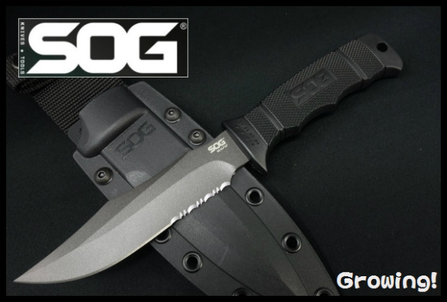 ナイフショップ グローイング！□SOG【ソグ】□ SEAL Pup コンバット