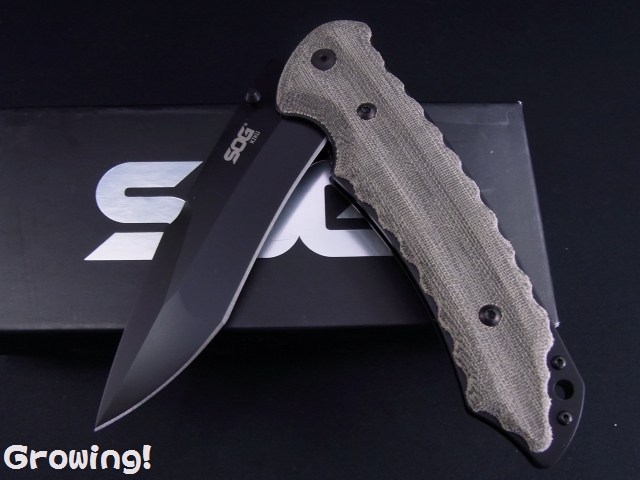 ナイフショップ グローイング！□SOG【ソグ】□ KIKU Folder 松田菊男
