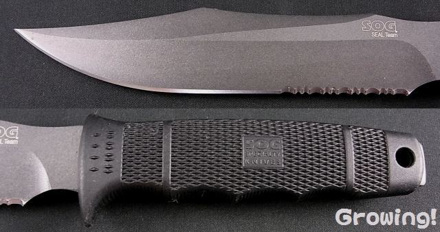 ナイフショップ グローイング！□SOG【ソグ】□ SEAL Team Knife  