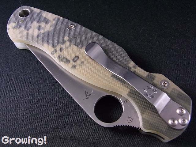 ナイフショップ グローイング！□Spyderco【スパイダルコ】□ パラ  