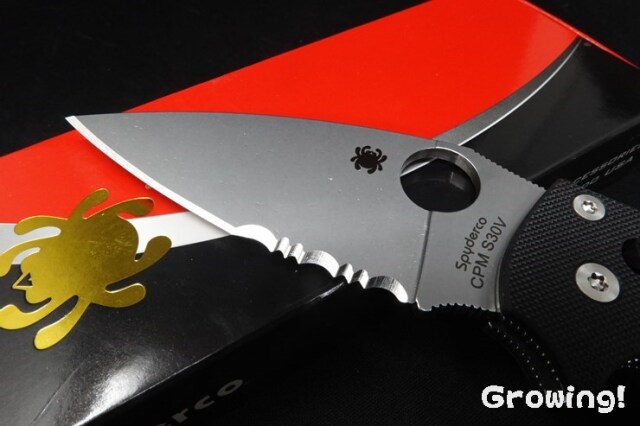 ナイフショップ グローイング！□Spyderco【スパイダルコ