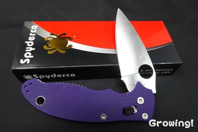 ナイフショップ グローイング！□Spyderco【スパイダルコ