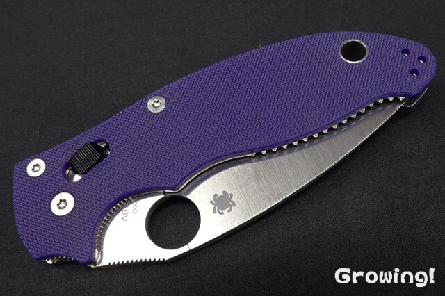 ナイフショップ グローイング！□Spyderco【スパイダルコ