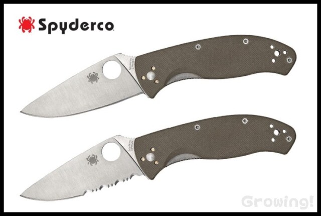 ナイフショップ グローイング！□Spyderco【スパイダルコ 