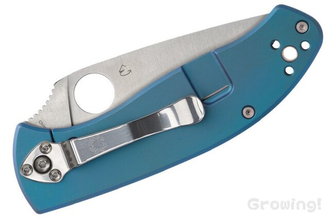 spyderco スパイダルコStretch 青紙スーパー3層鋼限定品 spyderco スパイダルコStretch 青紙スーパー3層鋼限定品