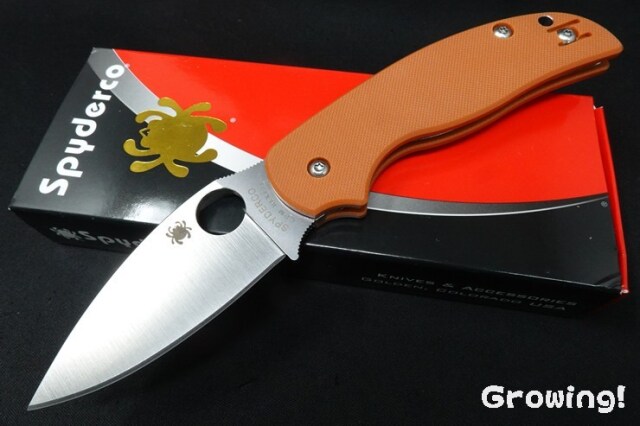 ナイフショップ グローイング！□Spyderco【スパイダルコ