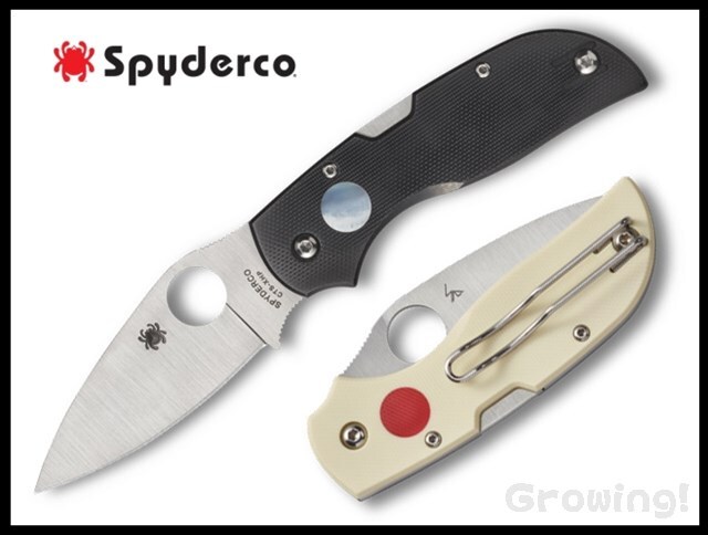 スパイダルコ　パターダ　廃盤 ナイフショップ グローイング！□Spyderco【スパイダルコ