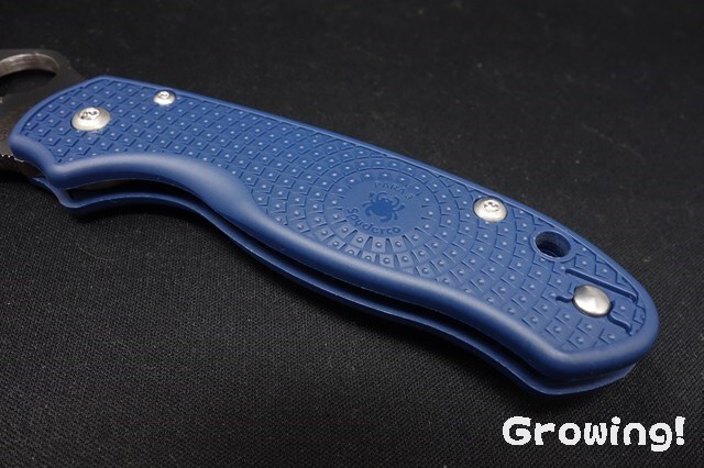 新品‼️スパイダルコ　パラ3 para3ブルー ナイフショップ グローイング！□Spyderco【スパイダルコ
