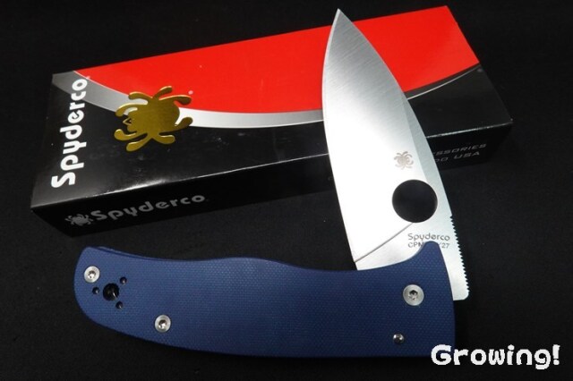 ナイフショップ グローイング！□Spyderco【スパイダルコ