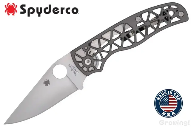 Spyderco【スパイダルコ】■ 「エッジラティ」【CPM-S30V】【コンプレッションロック】【アルミニウム】Edgerati C266ALP 折りたたみ アメリカ製 【配送料無料】