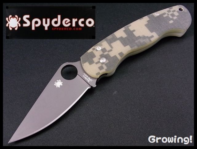 ナイフショップ グローイング！□Spyderco【スパイダルコ】□ パラ  