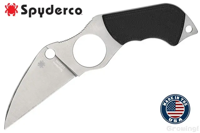 Spyderco【スパイダルコ】■ スウィック 6【LC200N】【G-10】Swick FB14P6 フィックスド 錆びない アメリカ製 【配送料無料】