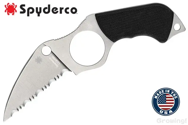 Spyderco【スパイダルコ】■ スウィック 5【LC200N】【G-10】Swick FB14S5 フィックスド 錆びない アメリカ製 【配送料無料】