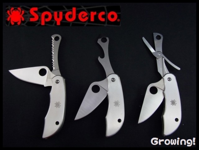 ナイフショップ グローイング！□Spyderco【スパイダルコ