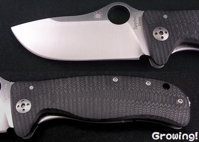 ハイパーナイフ新品 ナイフショップ グローイング！□Spyderco【スパイダルコ