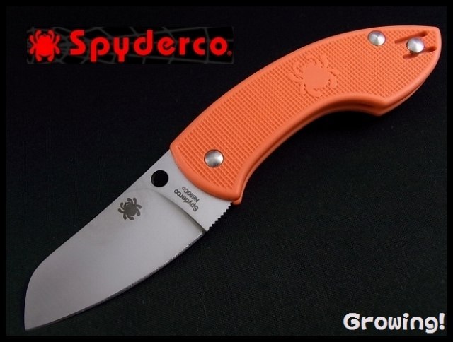 ナイフショップ グローイング！□Spyderco【スパイダルコ