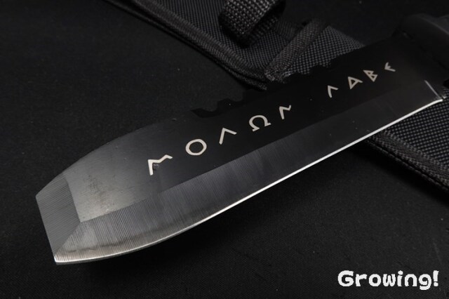 ナイフショップ グローイング！□ブラック 「ダガー