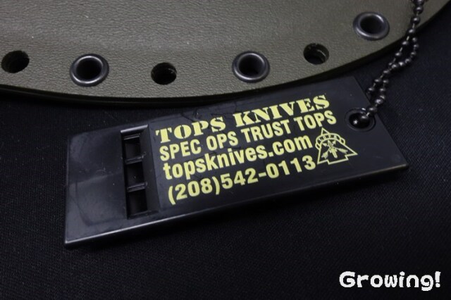 ナイフショップ グローイング！□TOPS【トップス】□ 「ブッシュ