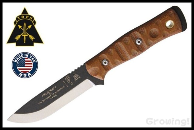 ナイフっぽいやつ モキナイフ TP-921/a4 クープ サンドベージュ AUS-8 折り畳みナイフ