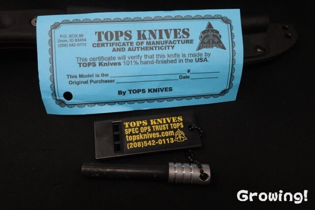 ナイフショップ グローイング！□TOPS【トップス