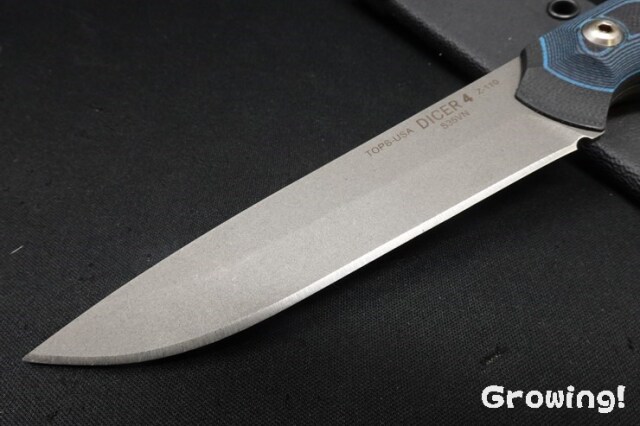 ナイフショップ グローイング！□TOPS【トップス】□ 「ダイサー4」ステーキ 【CPM-S35Vn】【G-10】【カイデックス】  【ホイッスル】DICER 4 フルタング ワイド セレクション 19mm クラップス ダイス ペア - 本物のネバダ カジノ テーブルプレイダイス (ハーベイの(Lake T