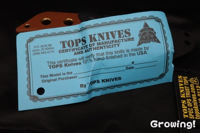 ナイフショップ グローイング！□TOPS【トップス】□ 「リル