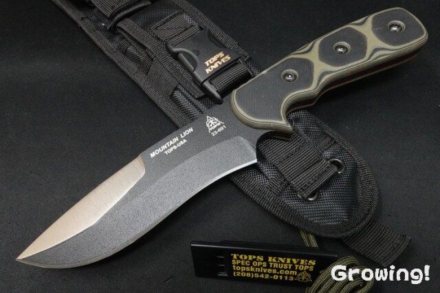 ナイフショップ グローイング！□TOPS【トップス】□ 「マウンテン