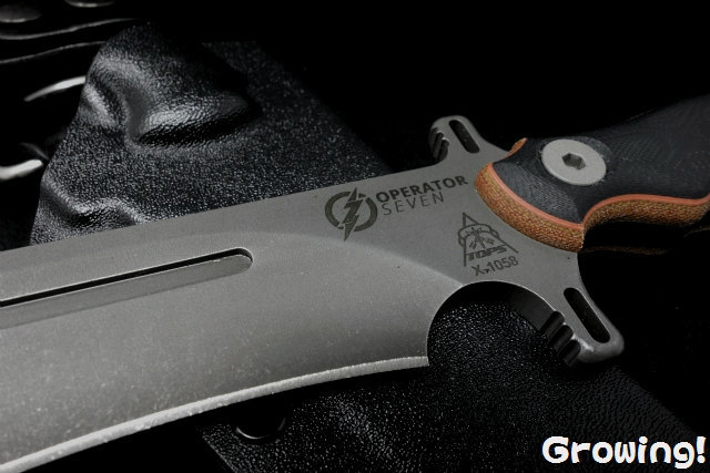 ナイフショップ グローイング！□TOPS【トップス】□ 「オペレーター7